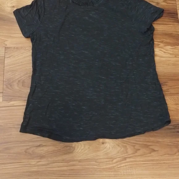 Avia Stretch Black Crew-Neck T-shirts Women XL-XG (16-18) short sleeve shirt - Picture 4 of 9